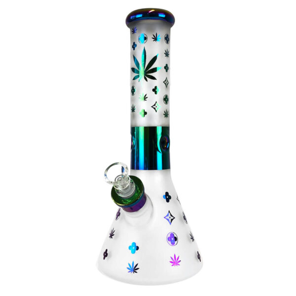Black Sheep Weed Vuitton Classy Glass Bong Rainbow 32cm