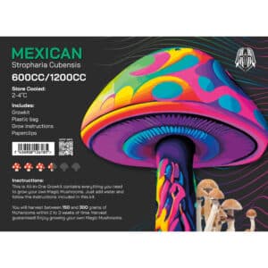 Magic Mushrooms Indian Spirit Mexican spóry