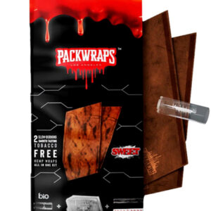 Packwraps x Twisted set, 2 konopné blunty so skleneným filtrom a podnosom, rôzne príchute - Image 2