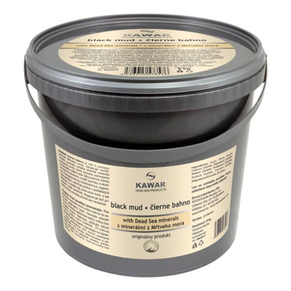 Kawar čierne bahno s minerálmi z Mŕtveho mora 5kg
