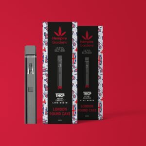 HG THC-P Disposable Vape pen, London Pound Cake *LIVE RESIN* broadspectrum, 3ml