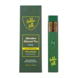 Hidden Hills Club London Shaved Ice | FIRE FIRE BLEND |  D11 + D9 THC-P Disposable Vape pen 2G