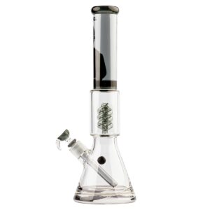 G-Rollz Glass Bong | Banksy's Graffiti 'Rude Copper' | Spiral Percolator Beaker H:41cm - Ø:50mm - Image 3