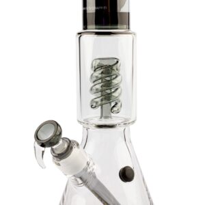 G-Rollz Glass Bong | Banksy's Graffiti 'Rude Copper' | Spiral Percolator Beaker H:41cm - Ø:50mm - Image 4