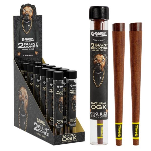 G-Rollz | 'The Dog' Terpene Infused Cones 'Natural OGK'