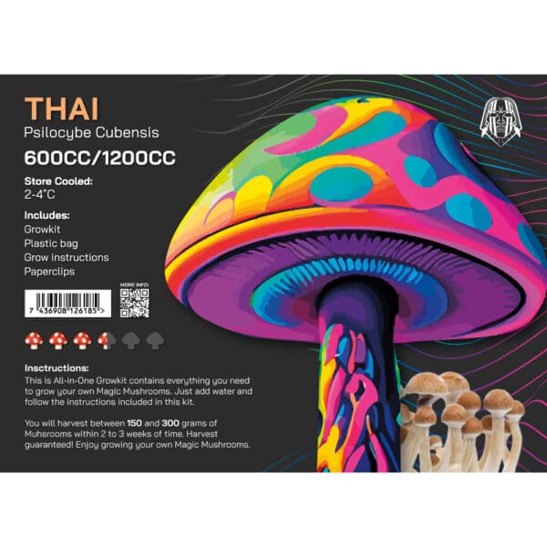Magic Mushrooms Indian Spirit Thai spóry