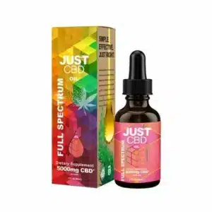 Just CBD Oil, 5000mg CBD fullspectrum, 60ml
