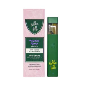 Hidden Hills Club Purplato Zyrup | NIGHT NIGHT BLEND | THC-A, THC-P Disposable Vape pen 2G
