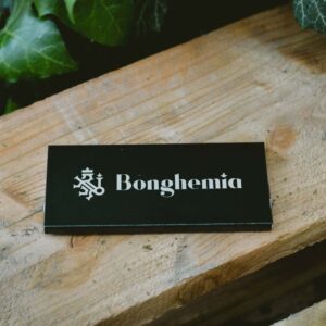 Bonghemia papieriky čierne s filtrami